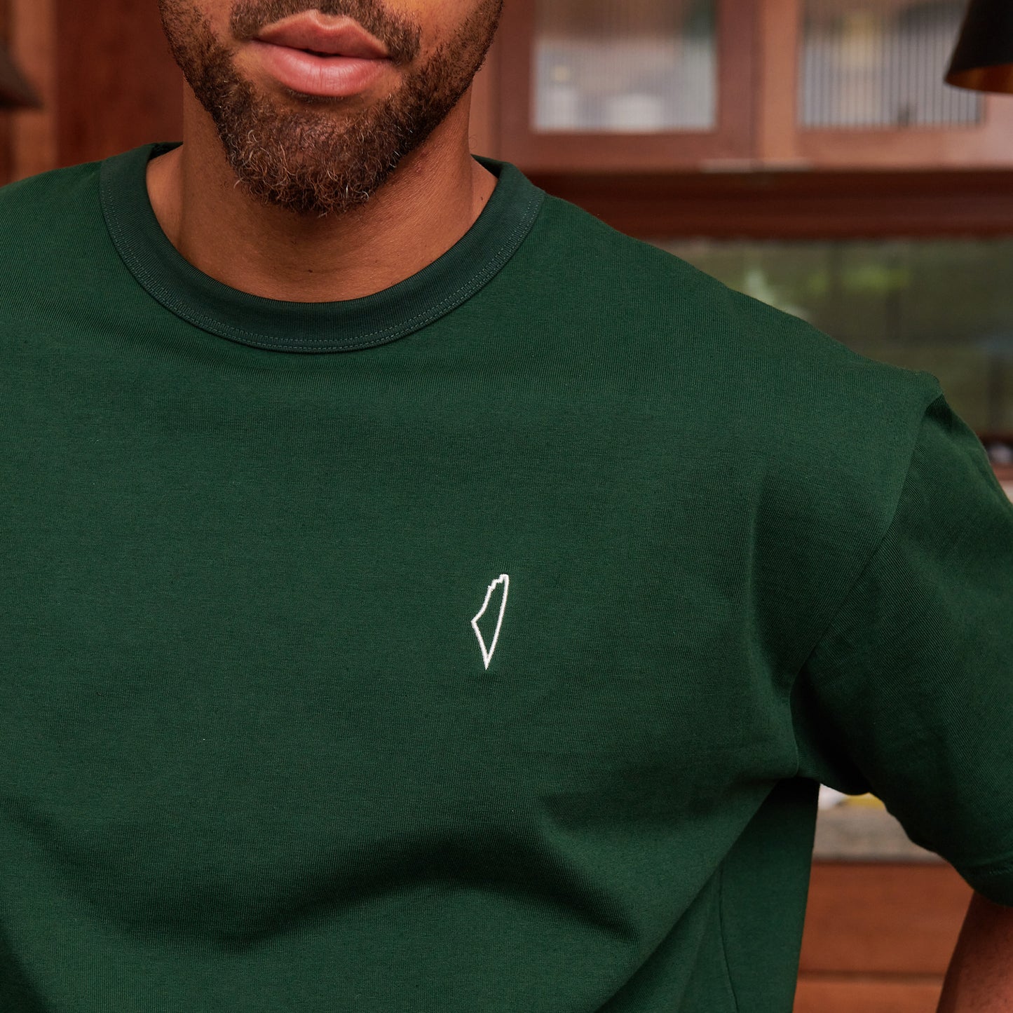 Core Box Tee Pine Green