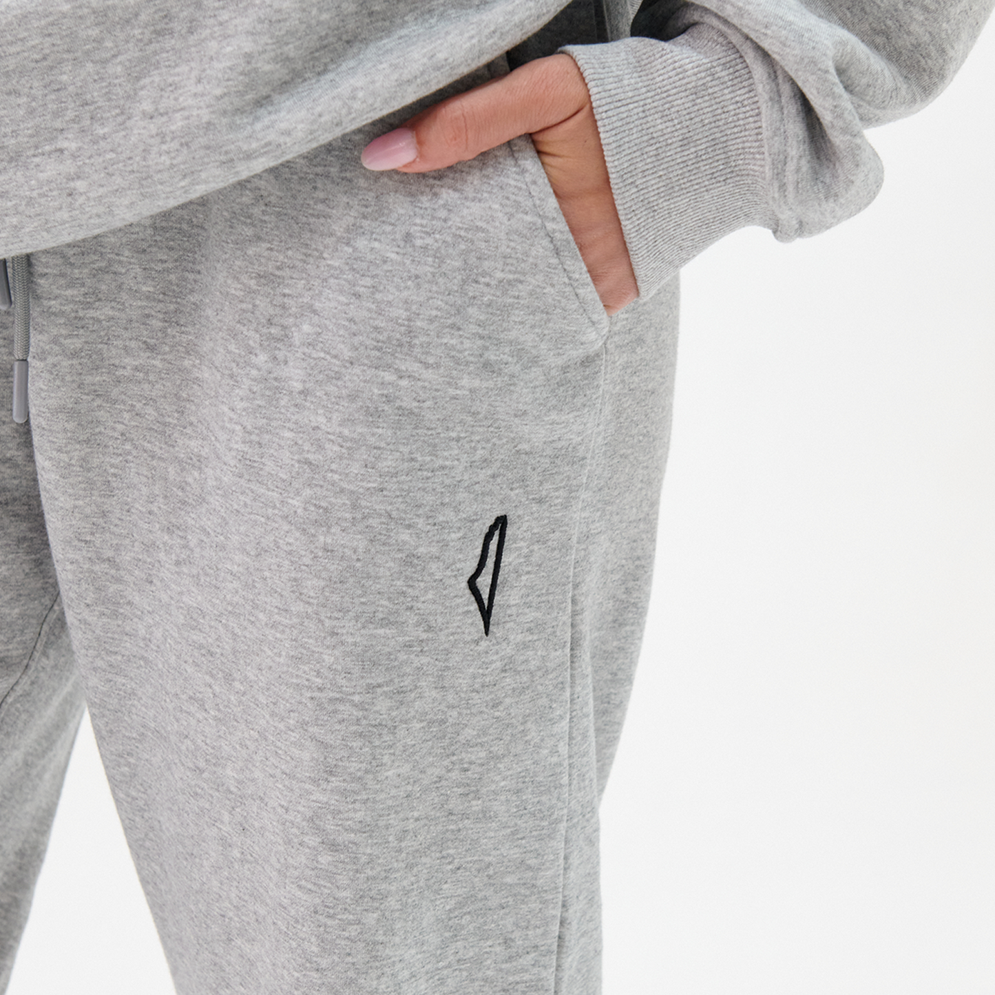 Core Straight Leg Sweat Pants Stone