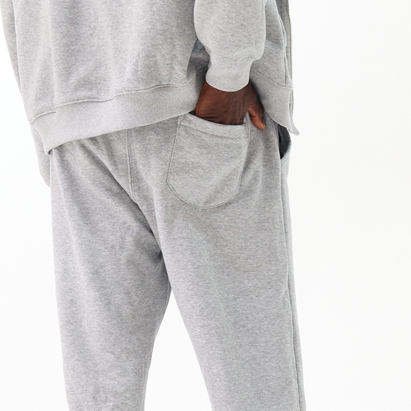 Core Straight Leg Sweat Pants Stone