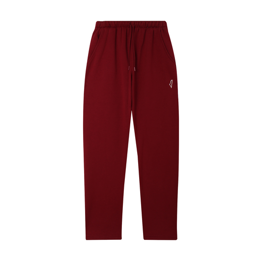 Core Straight Leg Sweat Pants Ruby