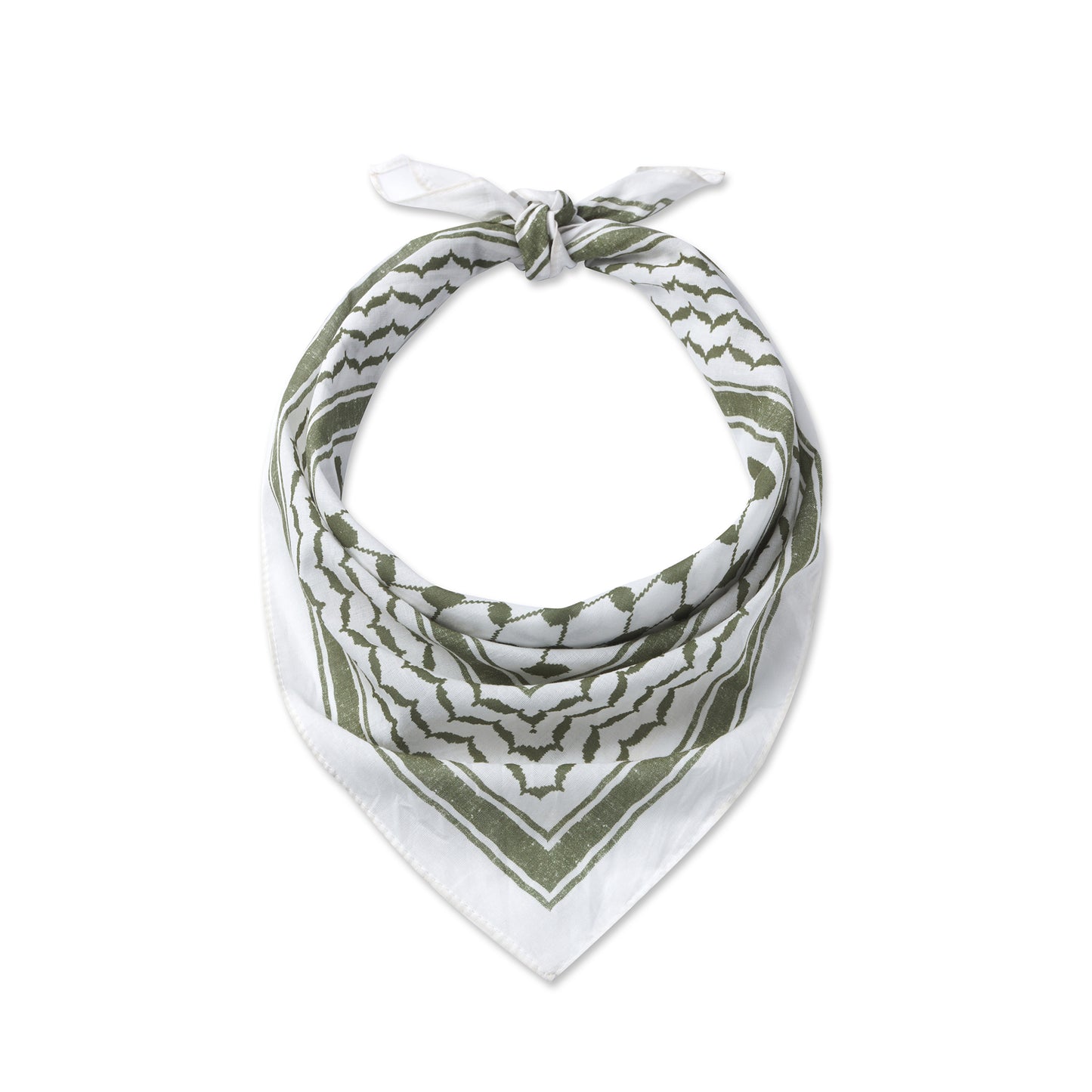 Olive Kufiya Bandana