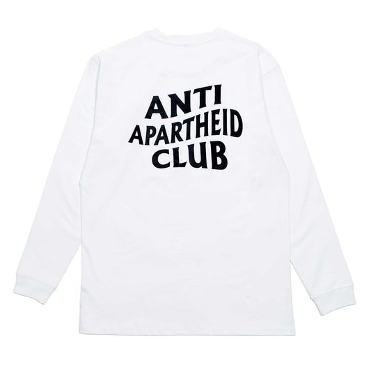 Anti-Apartheid Club White Long Sleeve